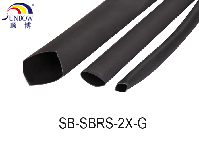 Soft adhesive-lined heat shrinkable tube (2:1)